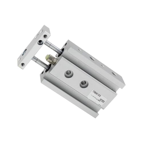Vérin pneumatique TR25 double tige anti rotation pour guidage de précision - 5
