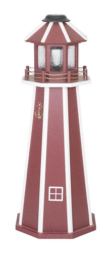 Peaceful Classics Modern Decorative Lighthouse for Garden Décor 3ft/4ft –