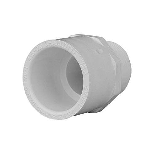 CHARLOTTE PIPE 1 SCH 40 MALE ADT MPTXS CONTRACT PACK PRESSURE (10 Unit Bag)