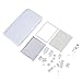 Ymiko Vollständige Ersatzteile Gehäuse für Nintendo DS Lite-Ersatzkits(Weiß)