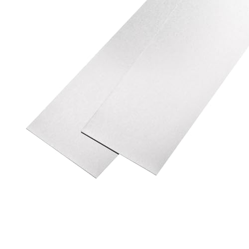 Image of MECCANIXITY Nickel-Plated Steel Strip 0.2mm x 25mm x 100mm Battery Soldering Tab Nickel Solder Tab for Battery Pack and Spot Welding 20 Pcs