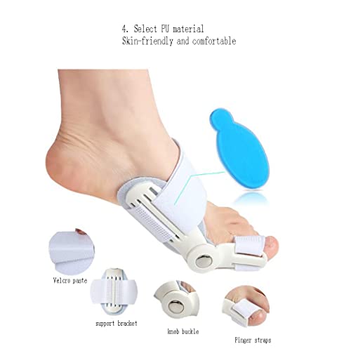 Corrector de Hallux Valgus Cómodo para Caminar sin Roce Todo el Día 7