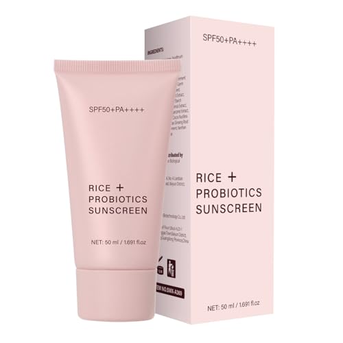 Crema Solar Facial,Protector Físico Facial - 50ml Protección Cutánea No Grasa para Actividades Diarias Exteriores Playa Piscina Natación Deportes Viaje