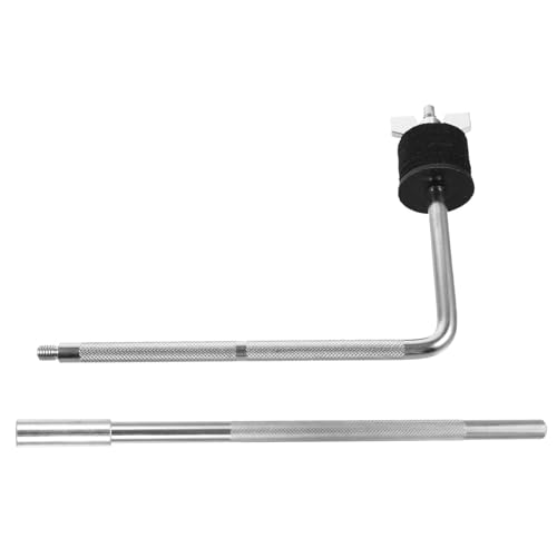 Amosfun Soporte Abrazadera Extensión Brazo Boom para Platillo, Montura para Batería, Fijo y Resistente para Accesorios de Percusión