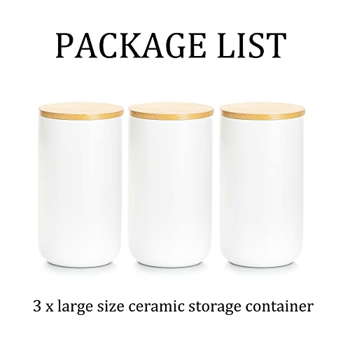 Barattoli Sale Zucchero Caffè: Set di 3 Barattoli