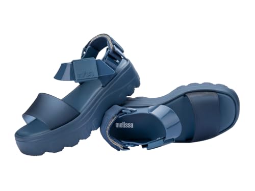 Image of Melissa Kick Off Platform Sandals for Women - Super Soft and Flexible Vegan Chunky Platform Sandal with Adjustable Straps and Open Toe Design