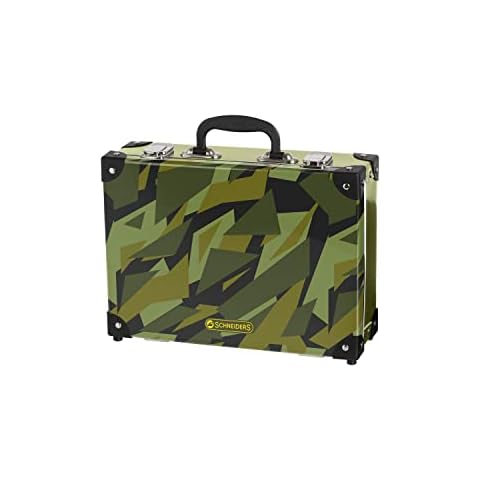 Schneiders 49381-065 - Kinder-Koffer mit Tragegriff und 2 Metallverschlüssen, Construction Olivgrün, ca. 33 x 24 x 10,5 cm Cover