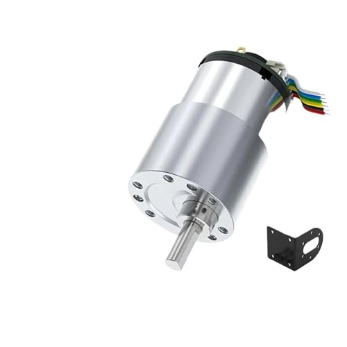 Moteur réducteur 12V CC 37-520 avec encodeur Hall 110RPM pour robotique