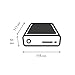 immagine 4DILC Nuc Bronze Mini Pc Desktop Intel J3455 1.50 ghz Ram 8gb Hard Disk 1 tb WiFi Bluetooth Licenza Windows 10 PRO