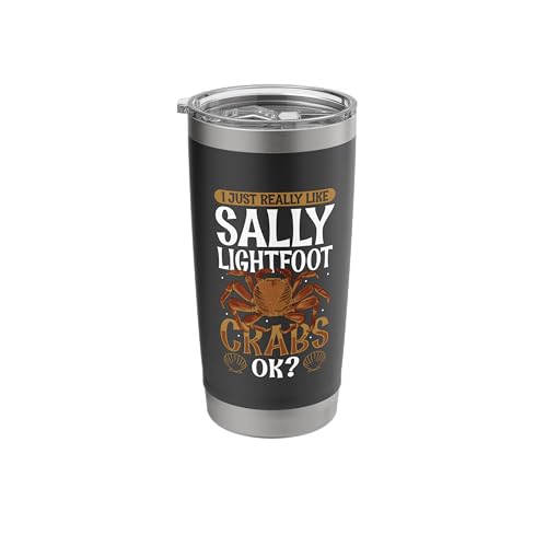I love Sally Lightfoot Crab Stainless Steel Insulated Tumbler
