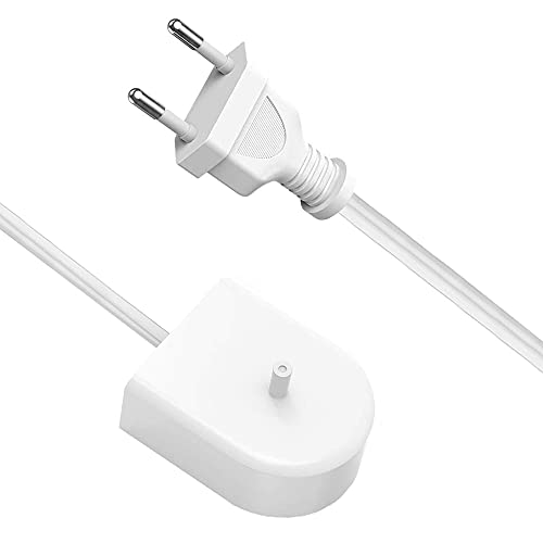Bouge Ersatz Typ HX6100 Elektrische Zahnbürsten Ladestation Kompatibel mit Philips Sonicare HX6150 HX6750 HX6000 HX3000 HX8000 HX9000 Serie Flexcare Serie Wasserdichtes Ladegerät Induktive Netzkabe