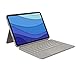 Logitech Combo Touch Tastatur-Case für iPad Pro 11 Zoll (1., 2., 3. und 4. Generation – 2018, 2020, 2021, 2022) Hintergrundbeleuchtung, überall klickbarem Trackpad, Deutsches QWERTZ-Layout - Grau
