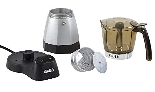 IMUSA-USA-B120-60007-Electric-CoffeeMoka-Maker-3-6-Cup-Silver