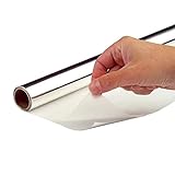 neoLab 7-9221 Aluminium Schutzfolie Selbstklebend, 320mm Breite x 4.6m Länge, 93 °C Temp Max, Silber