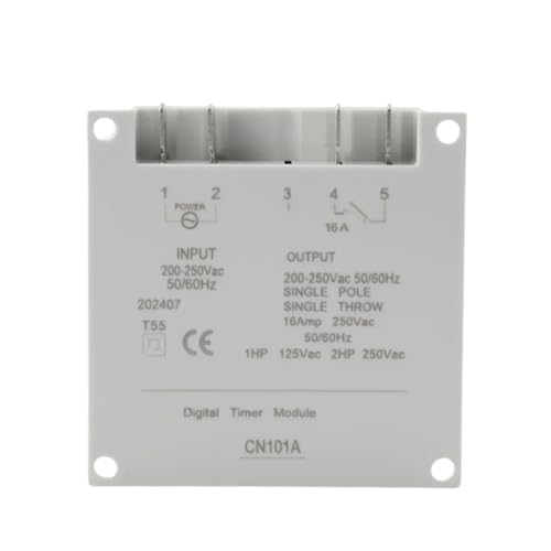 Programmateur hebdomadaire CN101A pour automatisme de jardin et éclairage - 6