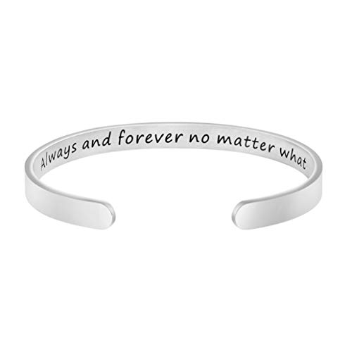 Always and Forever No Matter What Best Friend Bracelet Friendship ...