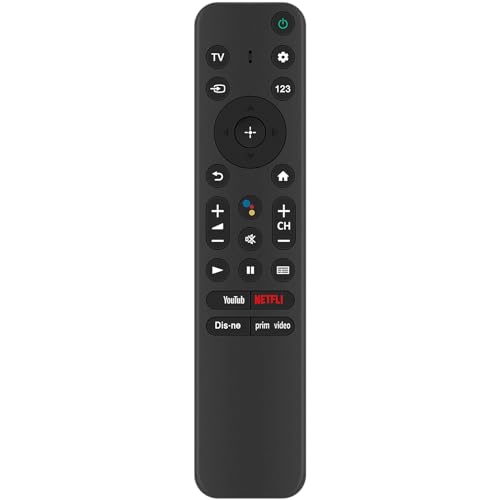 Controle remoto de substituição RMF-TX800U para pesquisa por voz compatível com Sony Bravia XR A95K A80K X80K Series 4K Z9K 8K HDR OLED Smart Google TV KD-65X85K KD-55X85K KD-50X85K KD-43X85K