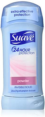 Suave 24 Hour Protection Anti-Perspirant Deodorant Invisible Solid Powder Twin Pack 5.20 oz (Pack of 2)