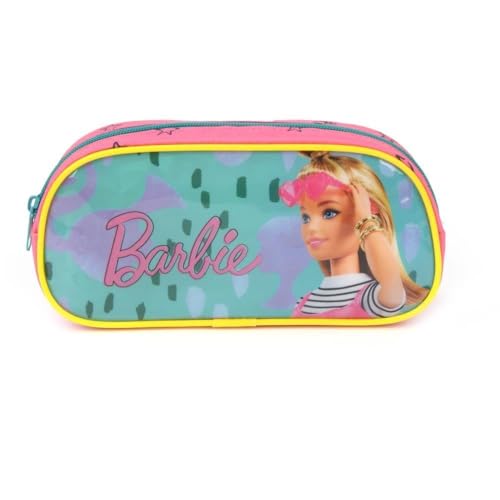 Estojo, Luxcel, Barbie, Pink