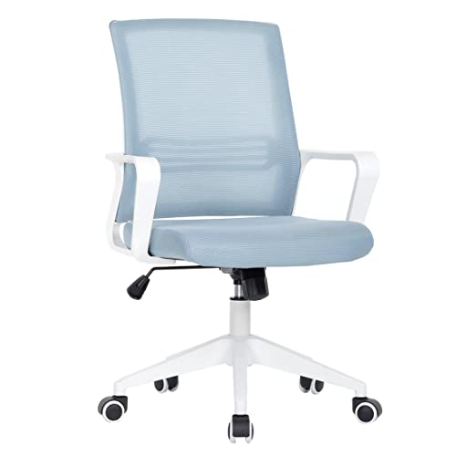 オフィスチェア デスクチェア 通気性兼高弾力二重メッシュオフィス チェア パソコンチェア ワークチェア 昇降 PCチェア ロッキング コンパクト 回転 いす 椅子 在宅勤務 事務椅子