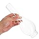 TEHAUX ÖLlampe Glaszylinder Ohne Boden, Ersatz Lampenschirm FüR Petroleumlampe, Transparente ÖLlampe Für Vintage-Öllampen Transparent Campinglampenabdeckung