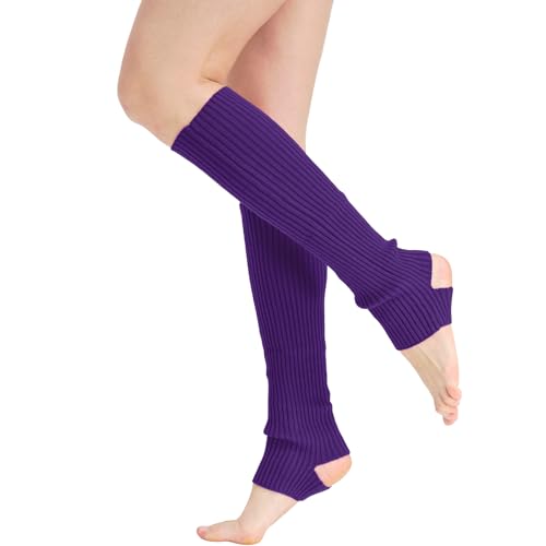 Image of Nanxson Knit Ribbed LegWarmer Women Knit Calf Accessories Leg Sleeves | Solid Neon Boot Socks,Y2K 80s Women's Lolita LegWarmer,Sports Party Yoga Dance Accessories,Winter Ankle Heap Kawaii Sock