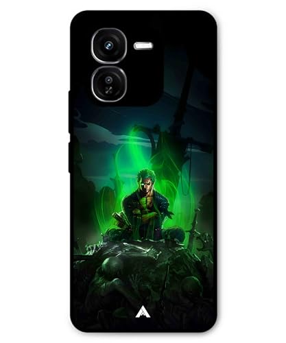 Image of Premium Anime 1 Case for iQOO Z9x (Glossy Finish) Soft-Touch Metal TPU Back Cover, Shockproof, Designer, Aesthetic Mobile Phone Case
