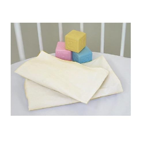 Maykoosh Baroque Brilliance Bassinet Sheets, Ecru, Set of Two Soft Polycotton Blend Sheets Perfectly Fit Oval Bassinets, Machine Washable and Tumble Dry Friendly, Oval Shape