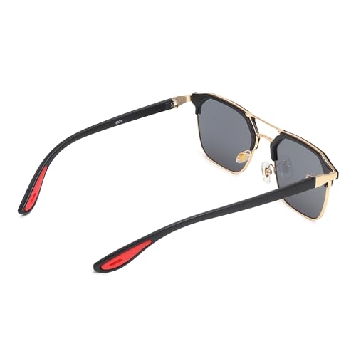 Image of Dervin UV Protected Square Sunglasses For Men & Women