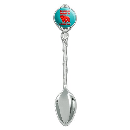 My Spirit Animal is a Gummy Bear Novelty Collectible Demitasse Tea Coffee Spoon