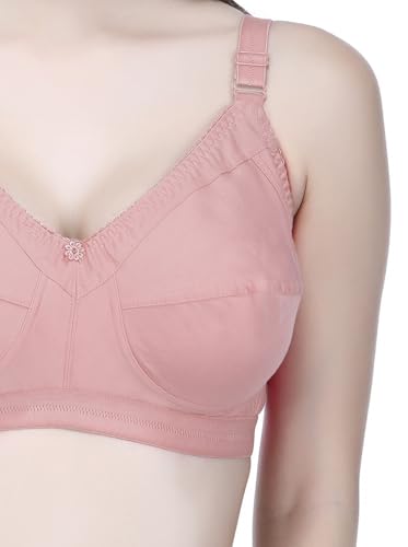 Image of Elina Women's Hosiery Non-Padded Wire Free Regular Bra
