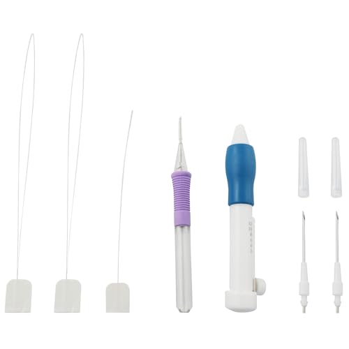 RLECS Punch Needle Set Embroidery Stitching Craft Tool Pricking Needle for Needle Punch DIY Sewing