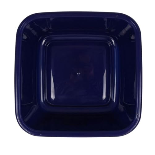 PARENCE.- Square Basin 6L – Kompakte Hochleistungs-Waschwanne aus Kunststoff 30 cm | Mehrzweckbecken für Geschirr, Haushalt, Wäsche oder Garten, Bleu
