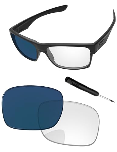 Image of Replacement Lenses & Screwdriver for Oakley TwoFace OO9189 Sunglass - Precision Fit, UV Block & Impact Resistant