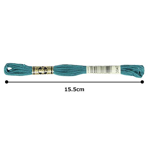 Image of DMC 6-Strand Embroidery Cotton Floss, Dark Teal Green
