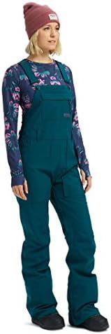 Burton Womens Avalon Bib Pant, Deep Teal, X-Small - 2