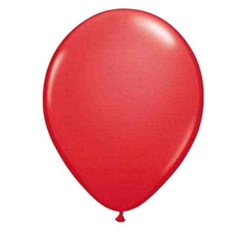 Folat - Globos De Rojo Color Para Fiesta - 12In/30cm - 50 piezas