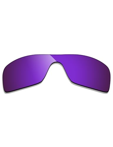 Image of Alphax Plasma Purple Mirrored Elite Polarized Replacement Lenses for Oakley Turbine Rotor OO9307 Sunglasses