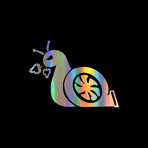 DSRLO Autocollant de voiture 13 cm * 9,5 cm queue escargot drôle de bande dessinée voiture autocollants porte corps fenêtre voiture pare-chocs vinyle Stikers décalcomanie Auto camion style accessoires