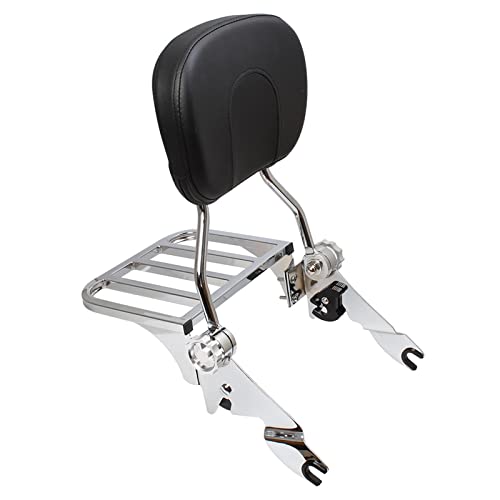 Siège de porte-bagages dossier barre sissy moto pour Harley Road King Street Glide Electra