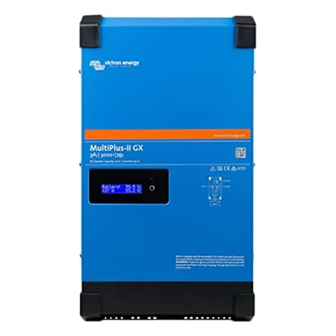 Victron Energy MultiPlus-II GX 3000VA 24-Volt 230V Reiner Sinus Wechselrichter 70 Amp Batterie Ladegerät Cover