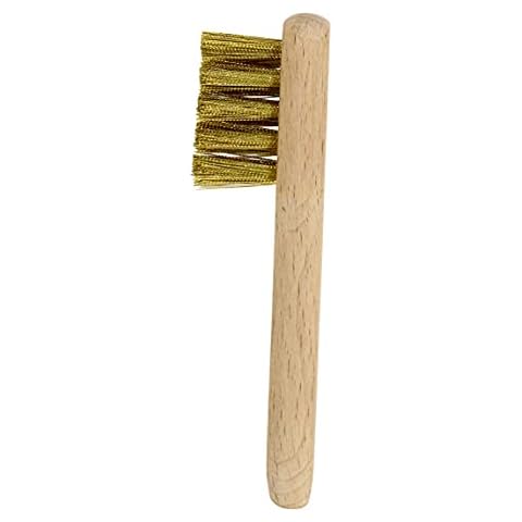 Bijos incense accesssoires brass brush with handle, ca. 12 cm - to clean the incense sieves Cover