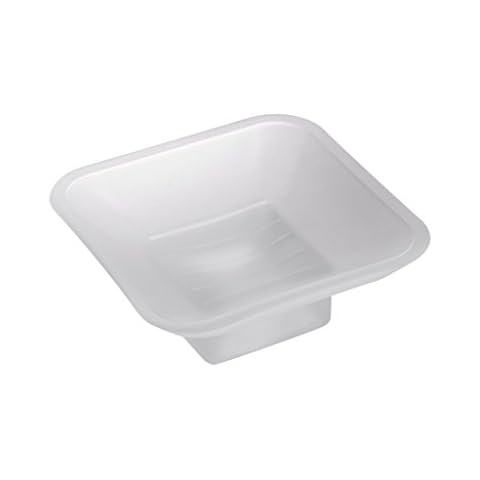 Kapitan Quattro Soap Dish Replacement Frosted Thick Glass Squre Style Cover