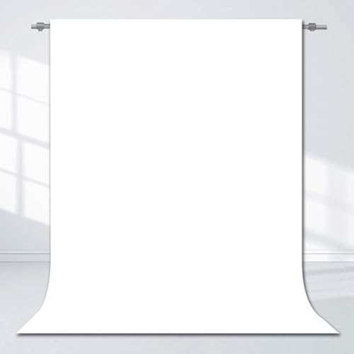 Uhexoyo White Backdrop for Photoshoot Pure Photo Background 5x7 ft