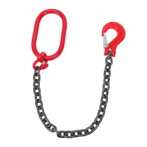 UKCOCO Élingue De Levage à Chaîne Avec Crochet Pratique Élingue à Chaîne Et Sûre Branche
