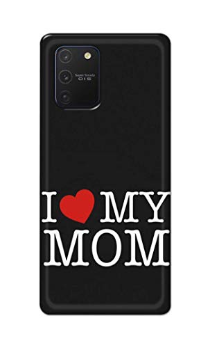 Image of PRINTFIDAA I Love My Mom Hard Back Cover for Samsung Galaxy Note 10 Lite /Samsung A81 / SM-N770F / DS Back Cover -(P6) KAT1006
