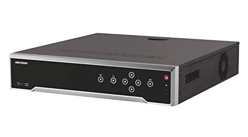 HIKVISION DS-7732NI-I4-8TB 32-Channel 4K 12MP Smart Embedded Plug and Play NVR with Alarm and Audio I/O, US Version, (8TB HDD Included)