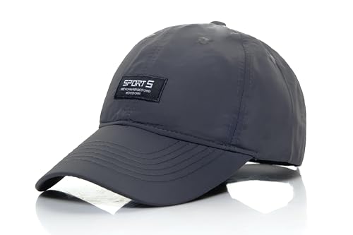 Image of ketmart Hat for Men Woman Sports Cap Sun Hat Quick Drying Soft Polyester Fiber Adjustable for Men and Women