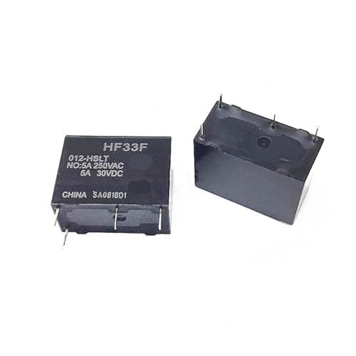 Relais HF33F012HSLT 12V 10A mini relais de puissance 4 broches CC - 2