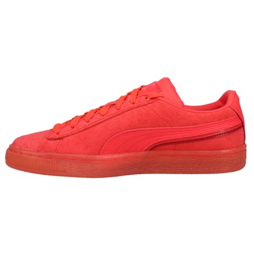 PUMA Kids Girls Suede Triplex Mono Lace Up Sneakers Shoes Casual - Red - Size 6.5 M3